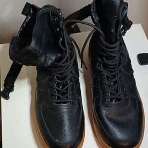 Nike Black High-Top Athletic Shoes